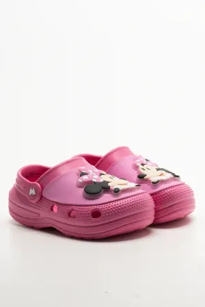 Minnie Mouse Light Up Clogs Pink Bottoms Sandals