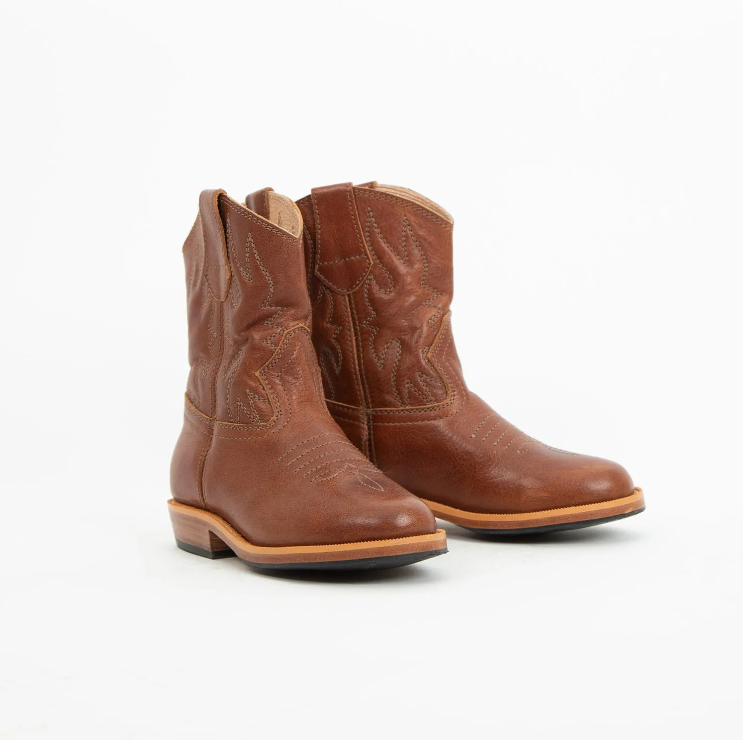 Bamboo Boots MK221346 - Dirt Kickers Boots Mocca [Western Leather Boots]