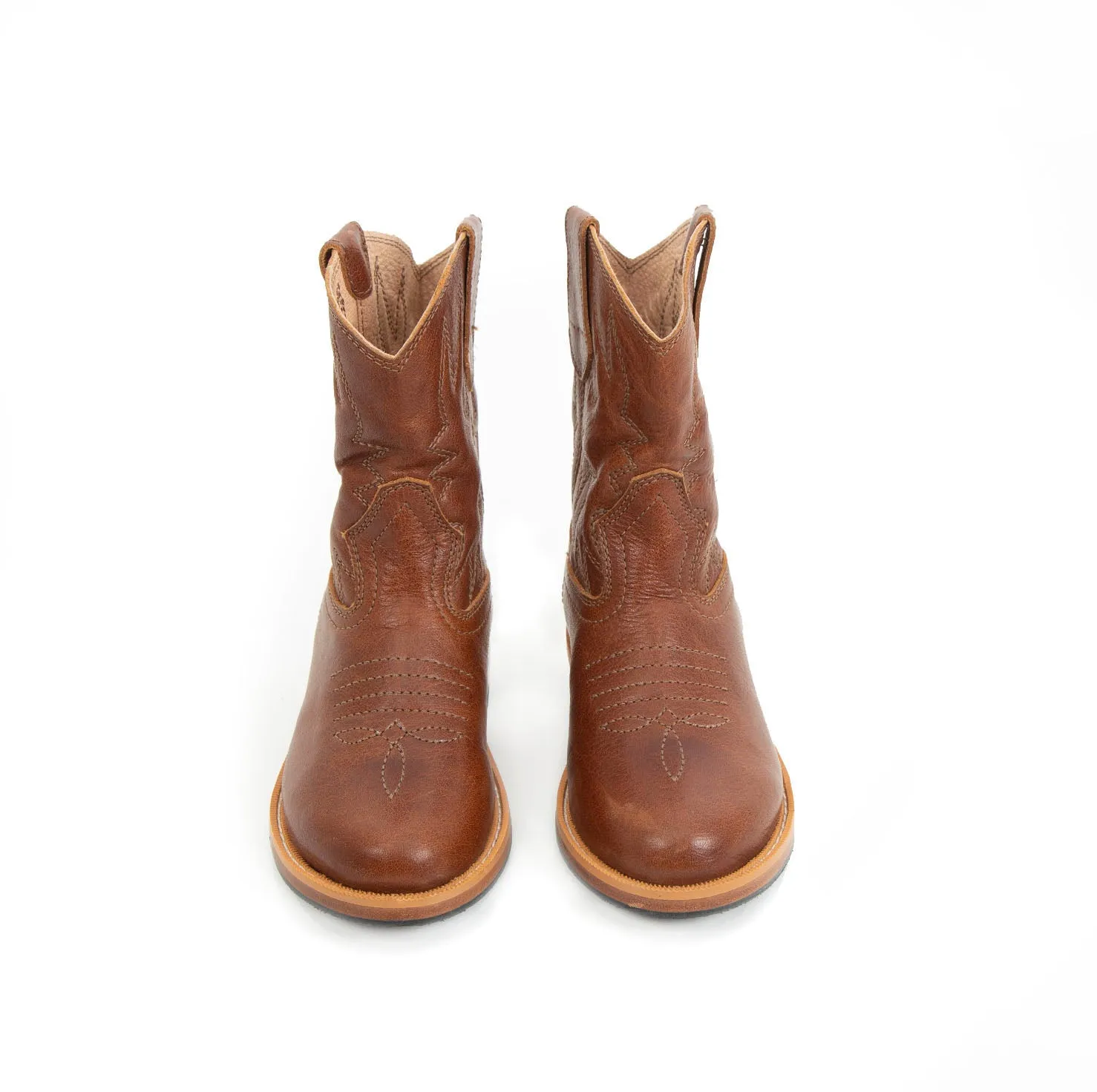 Photos Of Cowboy Boots MK221346 - Dirt Kickers Boots Mocca [Western Leather Boots]