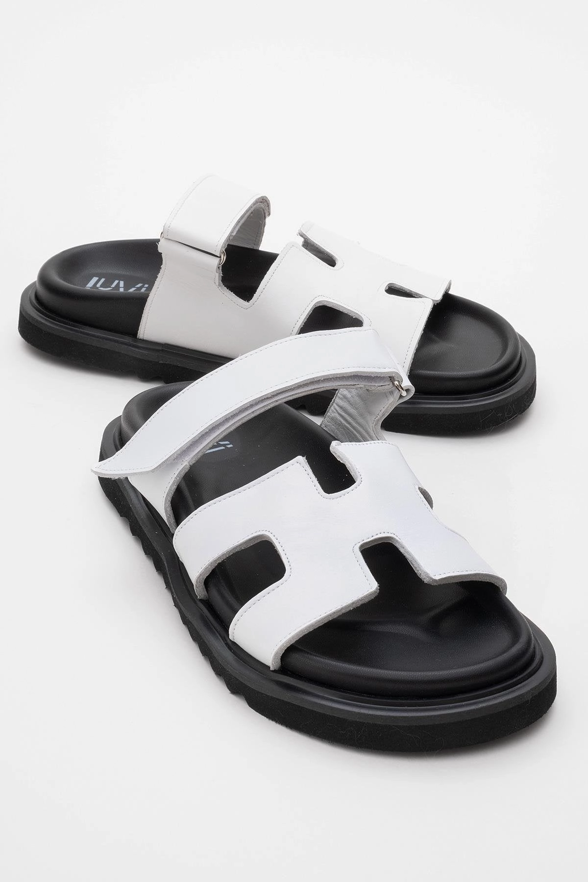 Morte Leather Slide Sandal (Women) Strap Sandals Comfortable