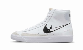 Nike Blazer Mid '77 Double Negative White Black Nike Ronaldo Shoes