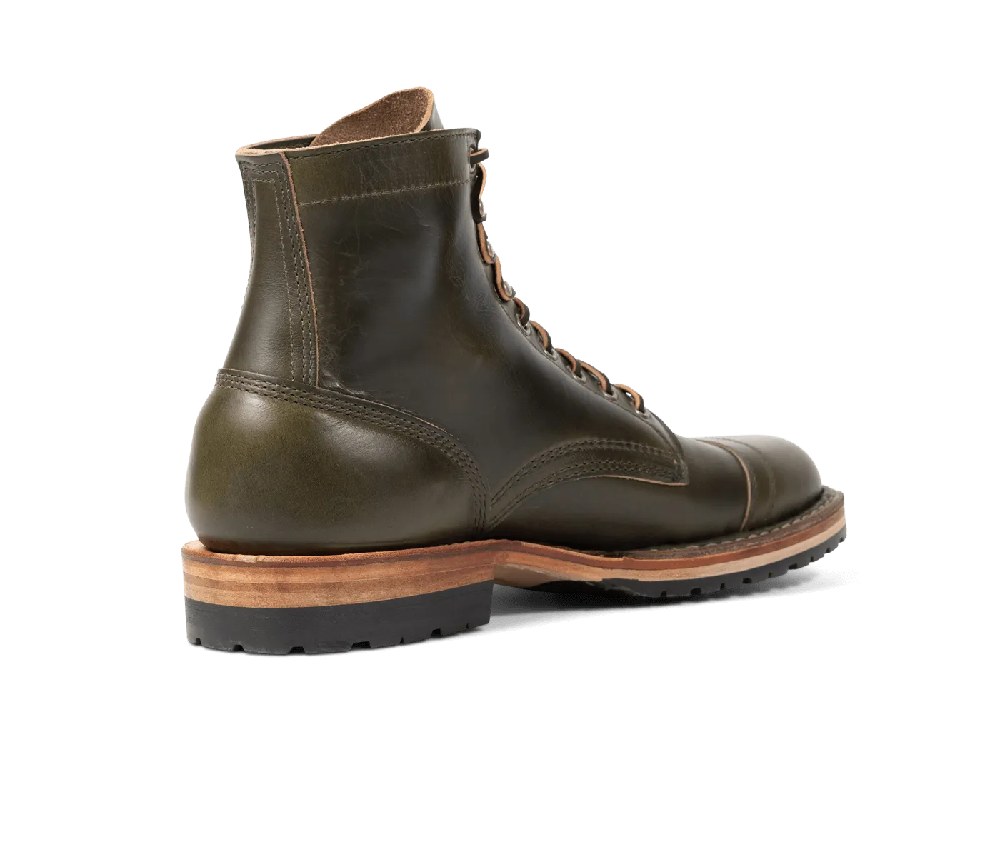 MP-Sherman Toe Cap - Green Pasture Designer Cowgirl Boots