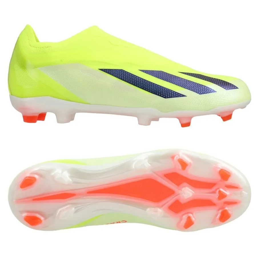 Adidas X Crazyfast Laceless FG Soccer Cleats Copa Pure