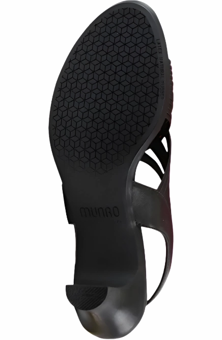 Sandals Resorts St Lucia Munro Women's Marianna Slingback Sandal - Black Leather