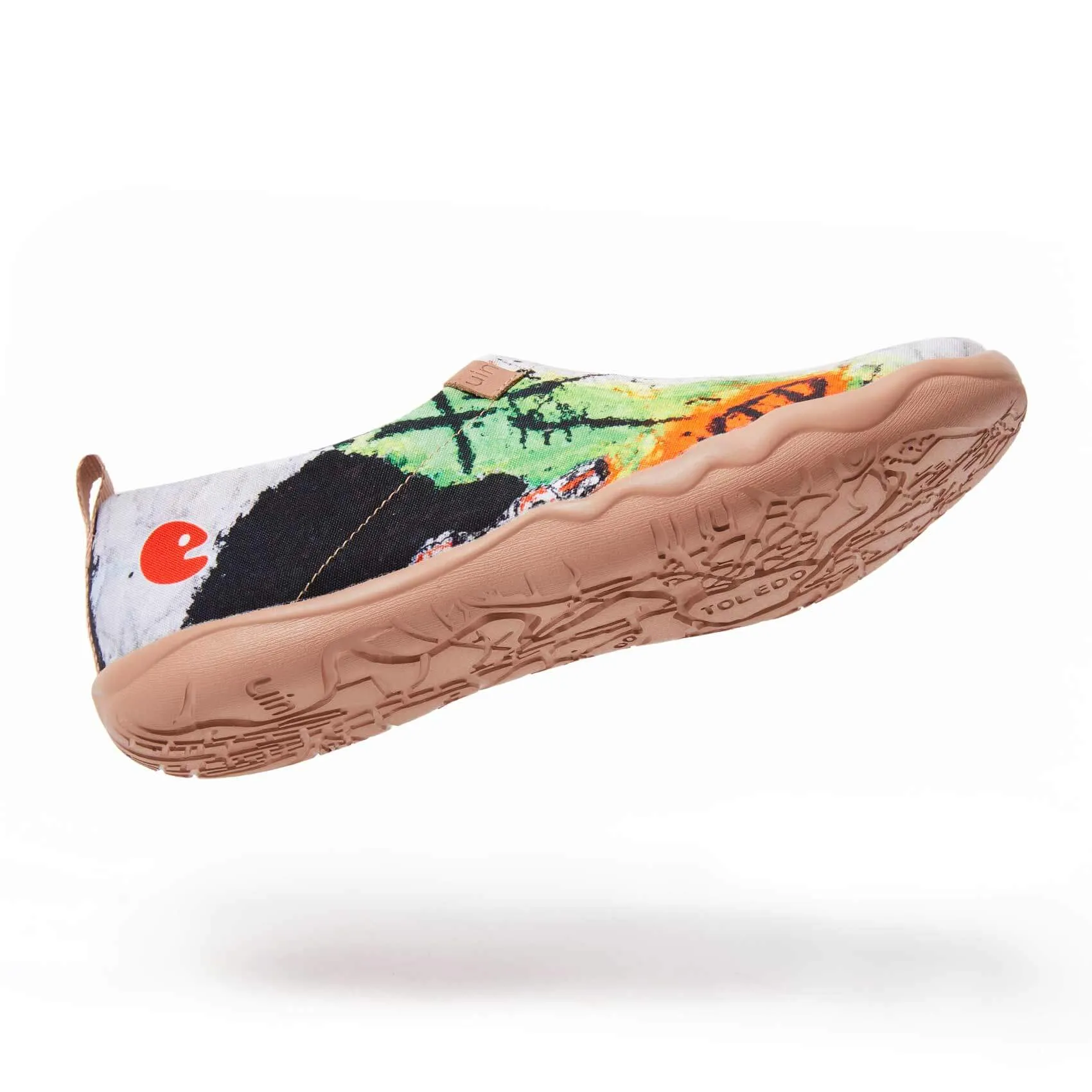 Music is My World Casual Leather Shoe