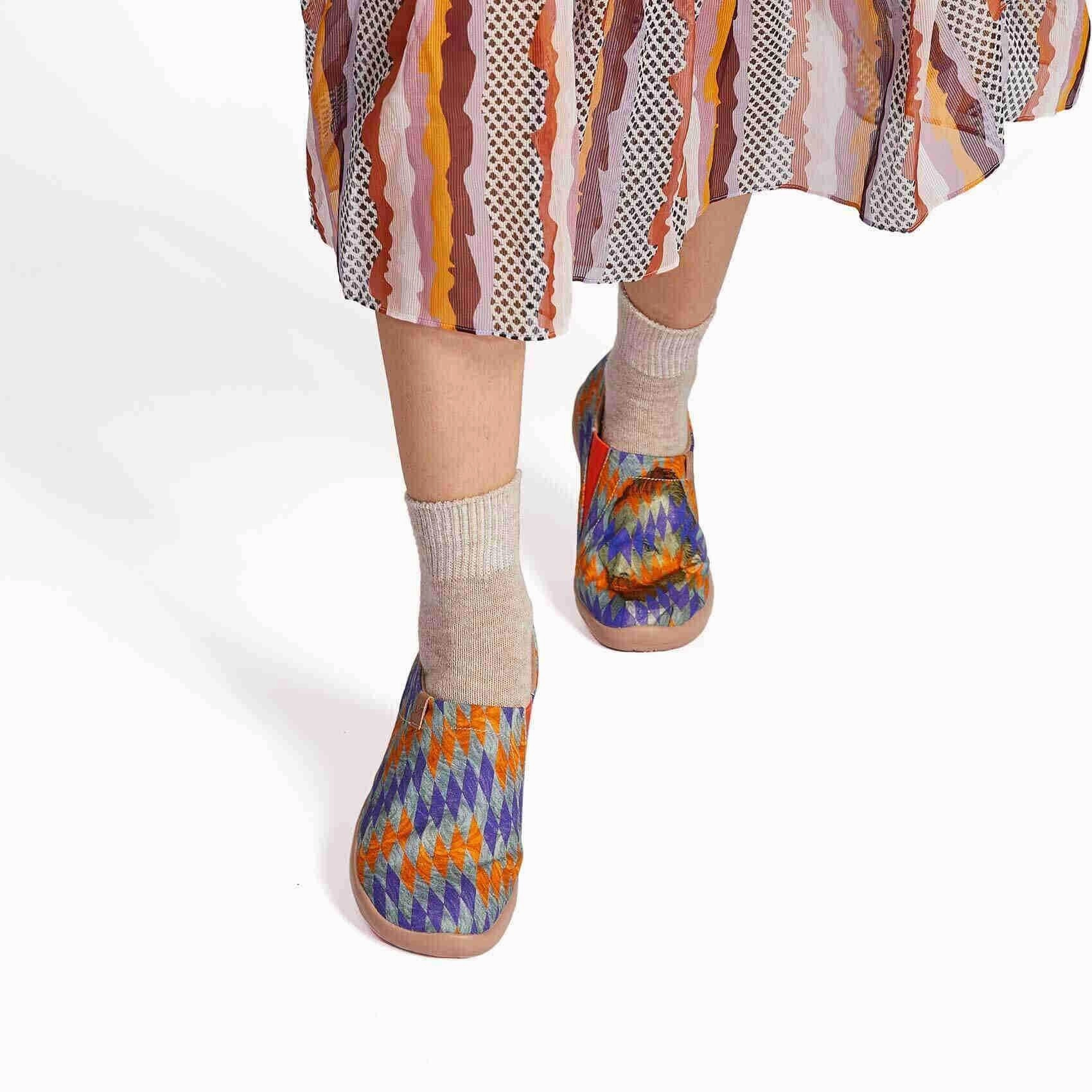 My Van Gogh Square Toe Casual Shoes