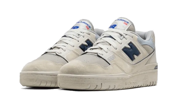 New Balance 550 Distressed Nimbus Cloud Navy New Balance Beige Cream 9060