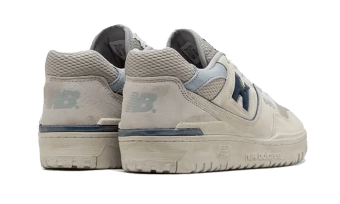 New Balance 550 Distressed Nimbus Cloud Navy New Balance Silhouettes