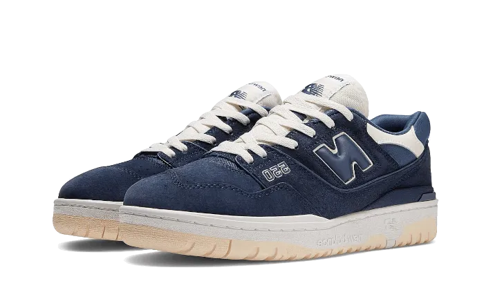 New Balance 550 Natural Indigo Suede New Balance Bb 550