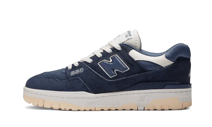 New Balance 550 Natural Indigo Suede New Balance Factory Store Las Vegas North