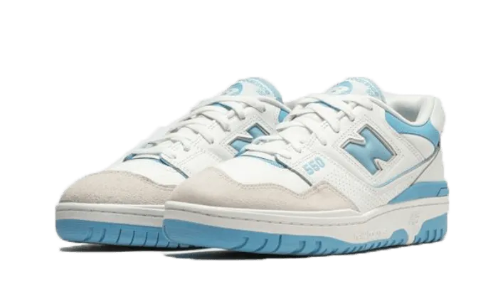 New Balance Men's Training Shoes New Balance 550 White Blue Haze Rain Cloud