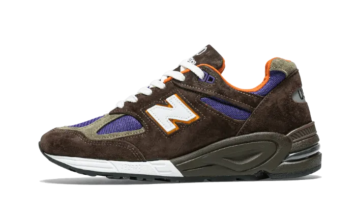 New Balance 990 V2 Made In Usa Brown Purple Girls New Balance 327