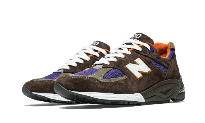 New Balance 990 V2 Made In Usa Brown Purple New Balance Fresh Foam X More Trail