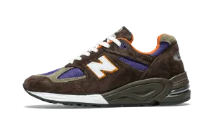 New Balance Vongo New Balance 990 V2 Made In Usa Brown Purple