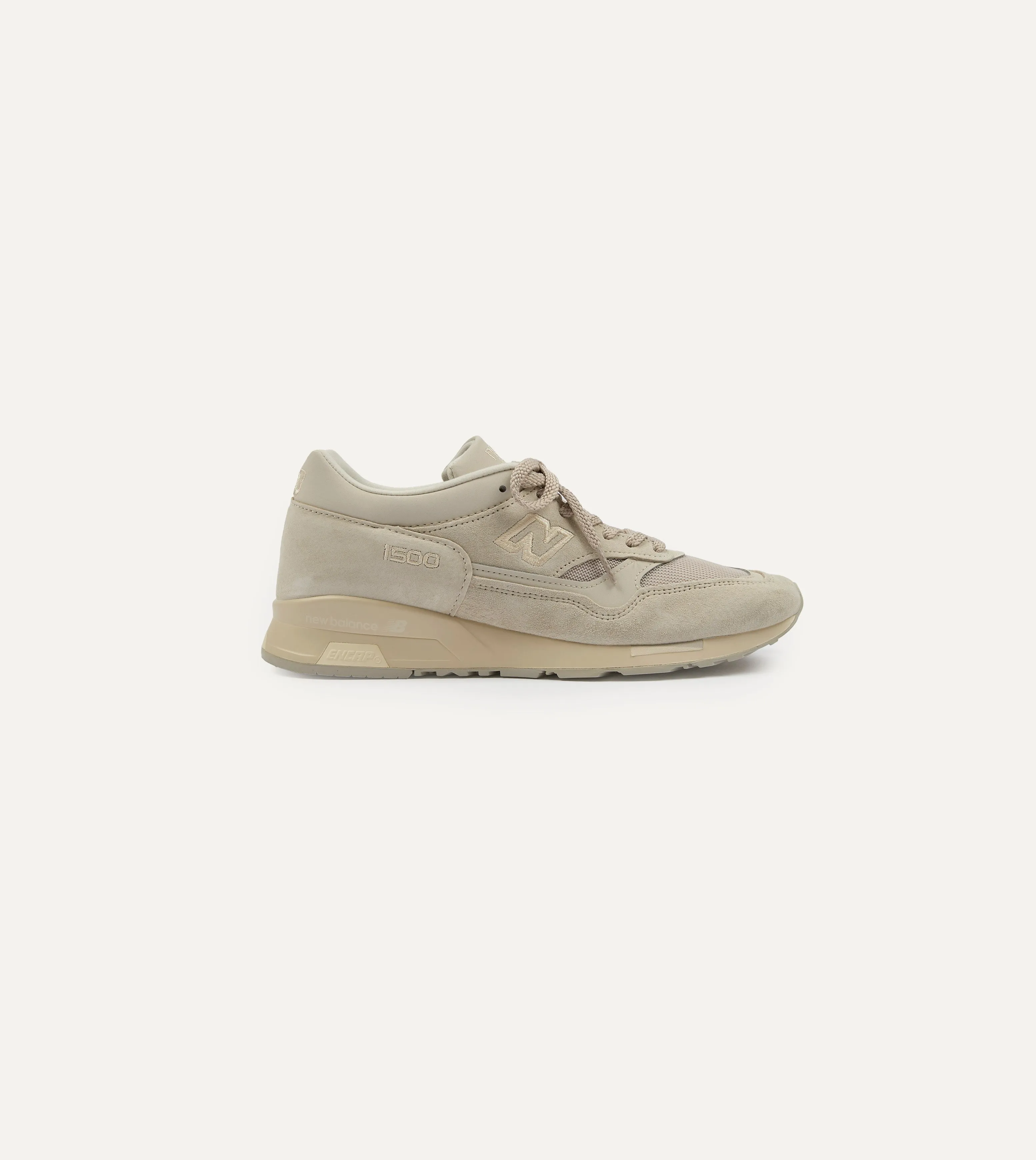 New Balance 550 Green New Balance 'Elevated Essentials' Birch Putty Made in UK 1500 Trainers