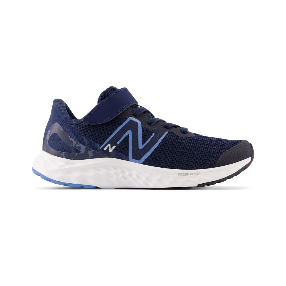 New Balance White Running Sneakers New Balance Fresh Foam Arishi v4 PS Kids Running Shoes