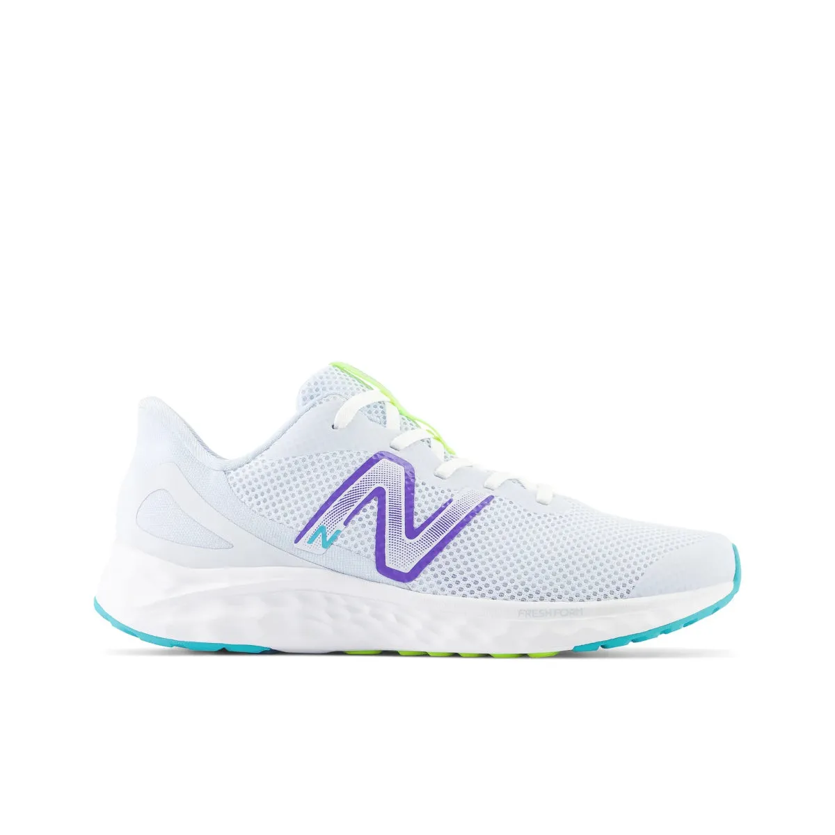 Arishi New Balance Womens New Balance Junior Arishi V4 Ice Blue/White Shoes