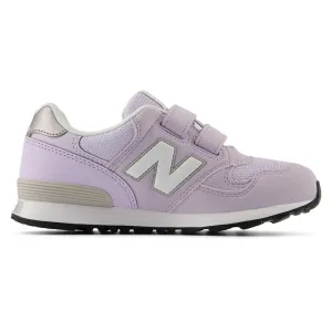Black New Balance Running Shoes Men New Balance Kid's 313 Hook N' Loop Lavender Sneaker Shoes