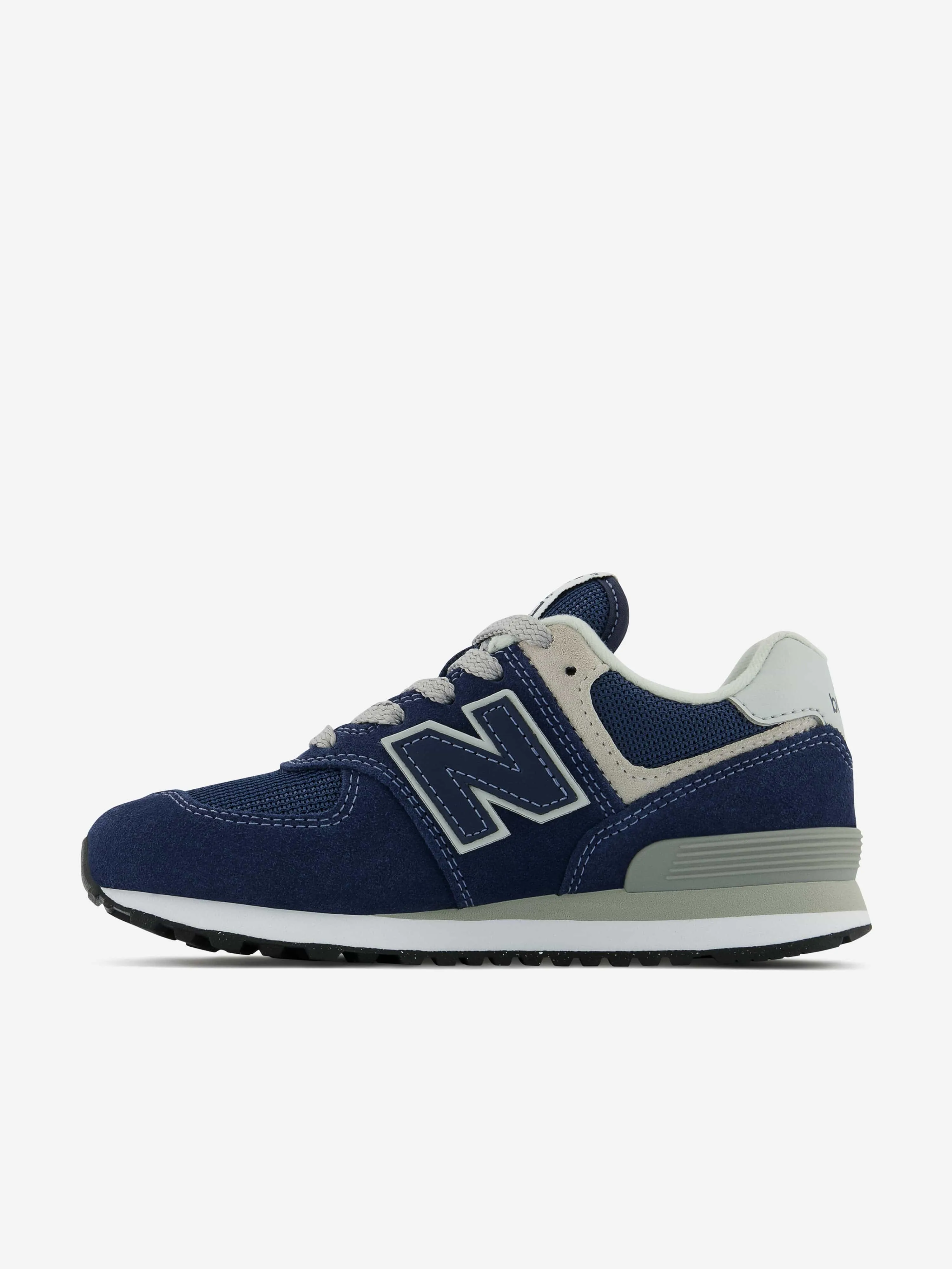 Training Shoes Definition New Balance Kids Suede 574 Trainers in Navy