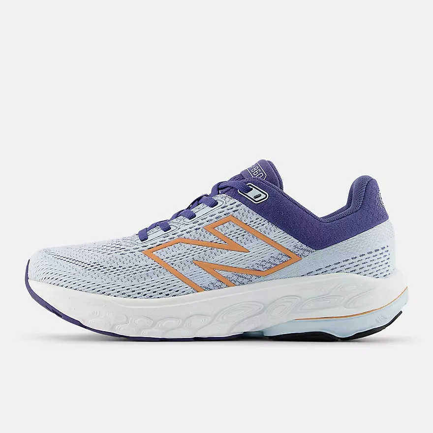 Men's New Balance Bb80 New Balance Womens 860v14- Blue/Blue(W86014E)