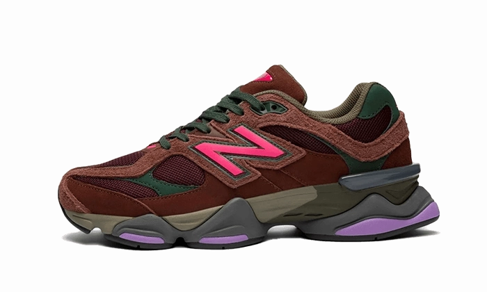 New Balance Fresh Foam 1080 V12 Womens New Balance 9060 Rich Oak Burgundy
