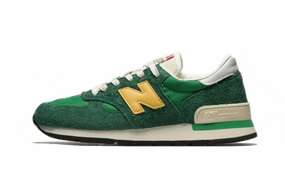 Jfg New Balance 9060 New Balance 990 V1 Made In USA Green Gold