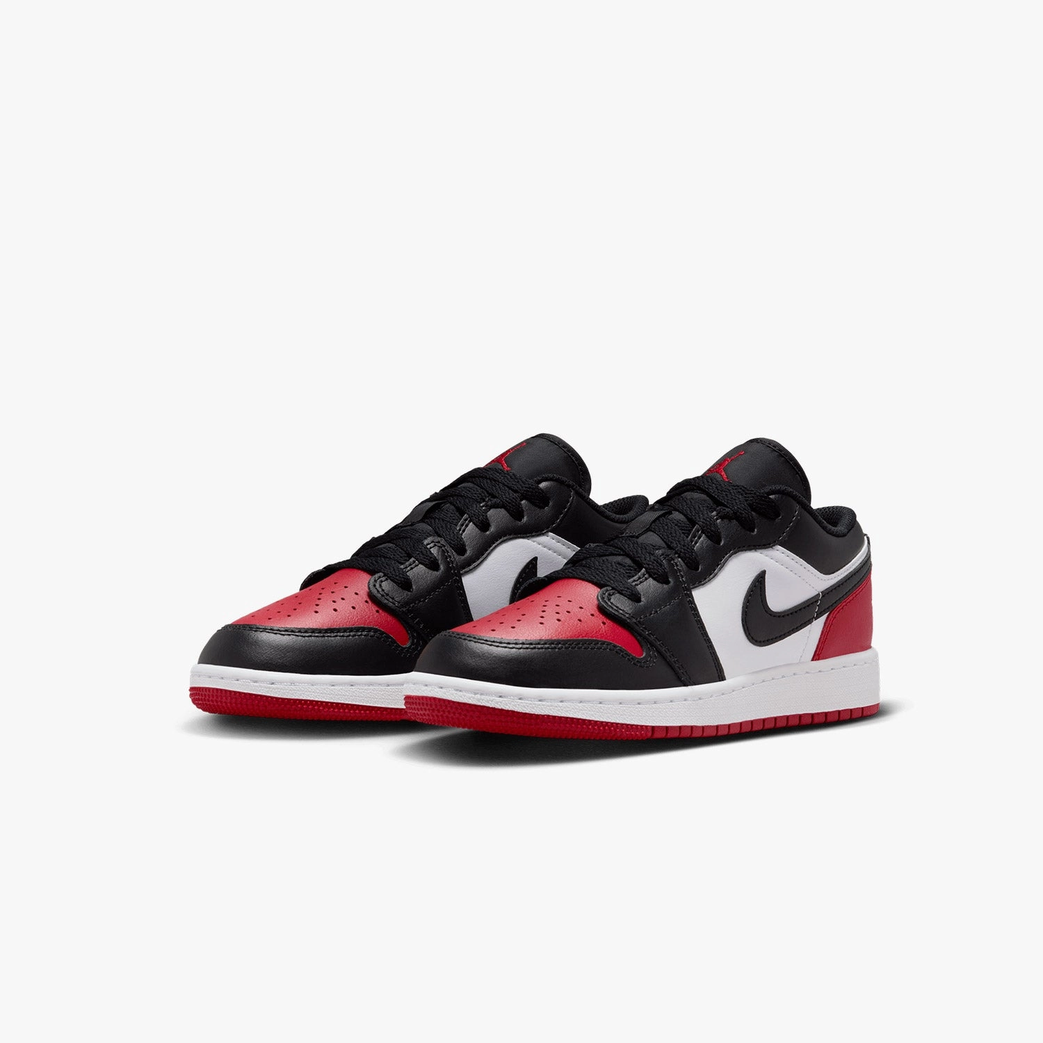 Nike Most Selling Shoes Kid's Air Jordan 1 Low "Bred Toe 2.0" Grade School