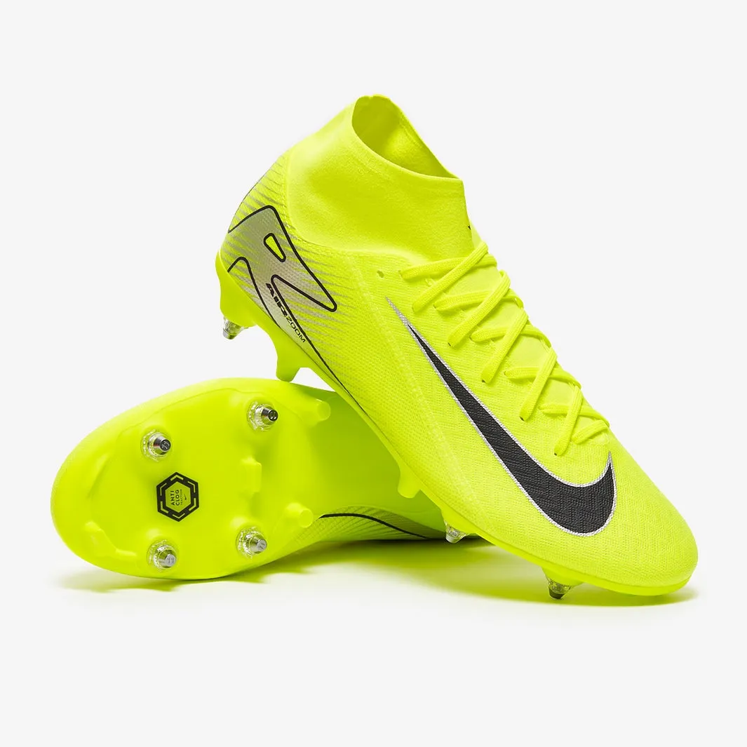 Nike Air Zoom Mercurial Superfly 10 Academy SG-Pro Anti-Clog Soccer Cleats 2010 World Cup