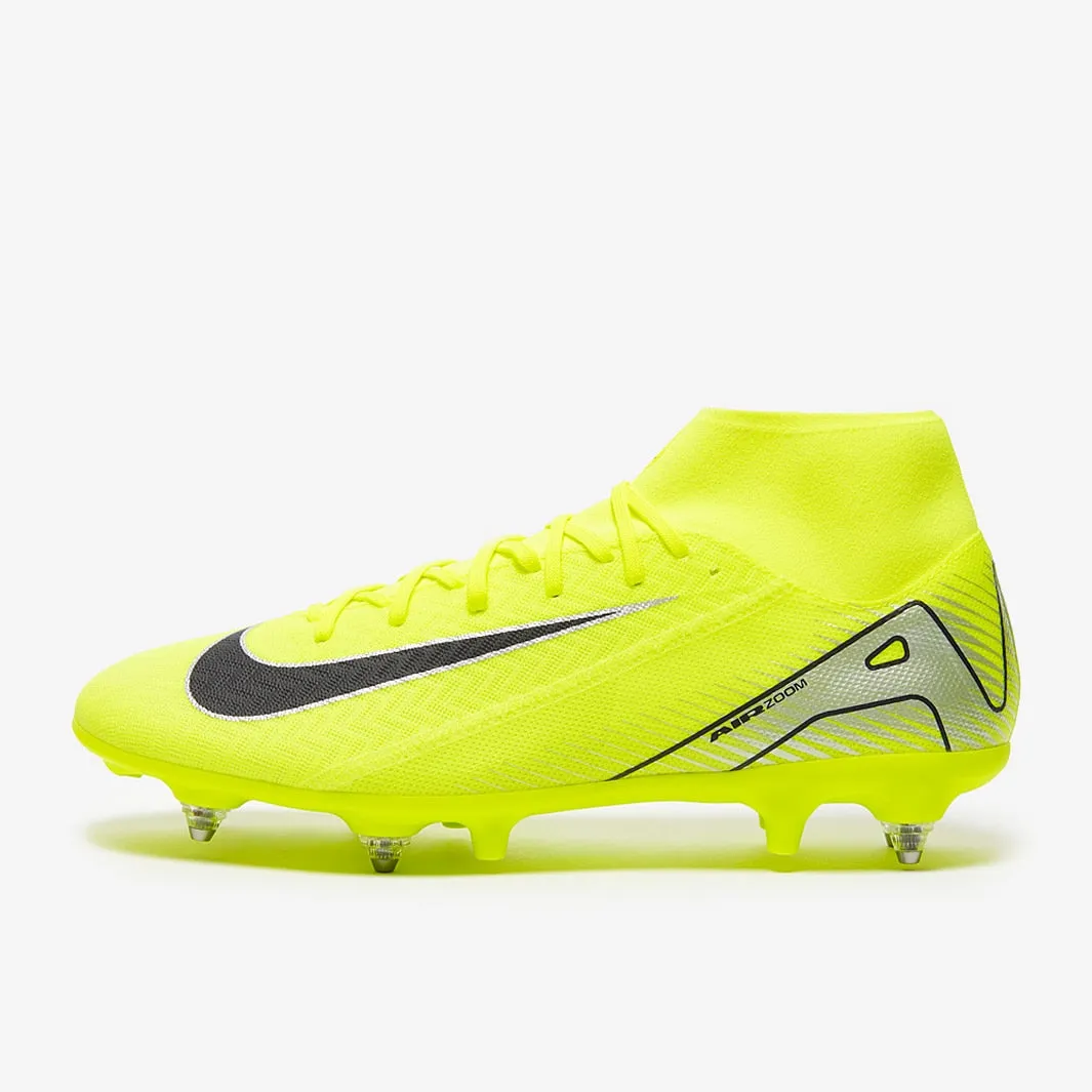 F50s Soccer Cleats Nike Air Zoom Mercurial Superfly 10 Academy SG-Pro Anti-Clog