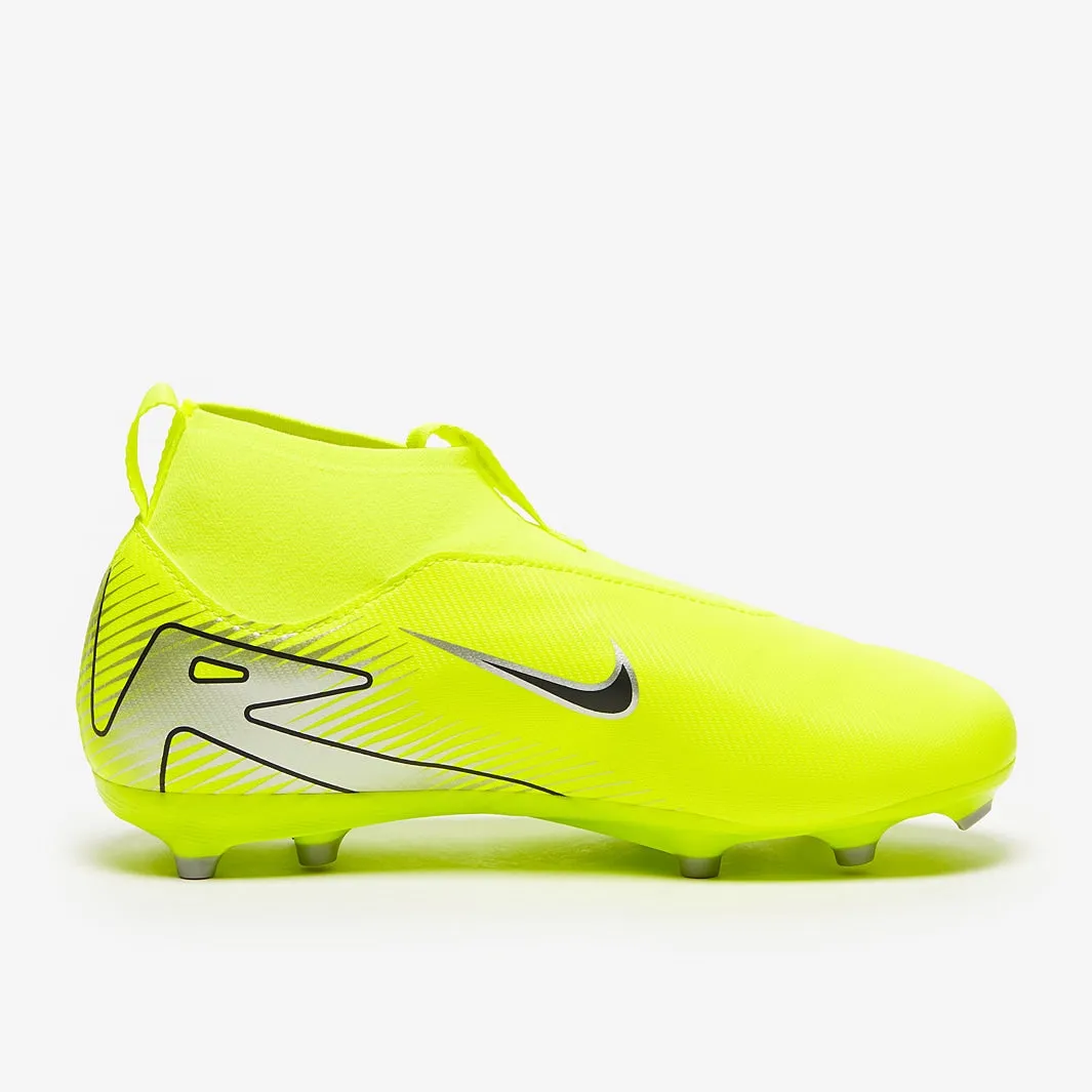 Nike Kids Air Zoom Mercurial Superfly 10 Academy FG Soccer Cleat With Sock
