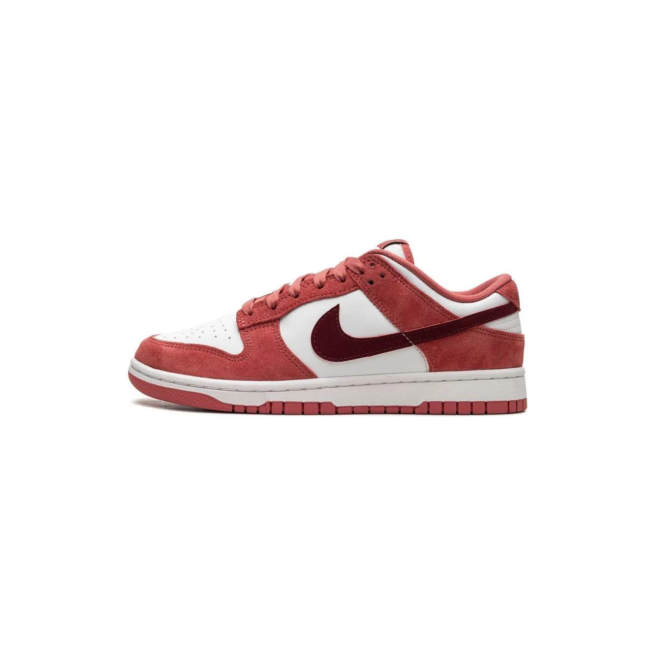 Nike Winter Shoes Boots Nike Women's Dunk Low Valentines Shoes - White / Team Red / Adobe / Dragon Red