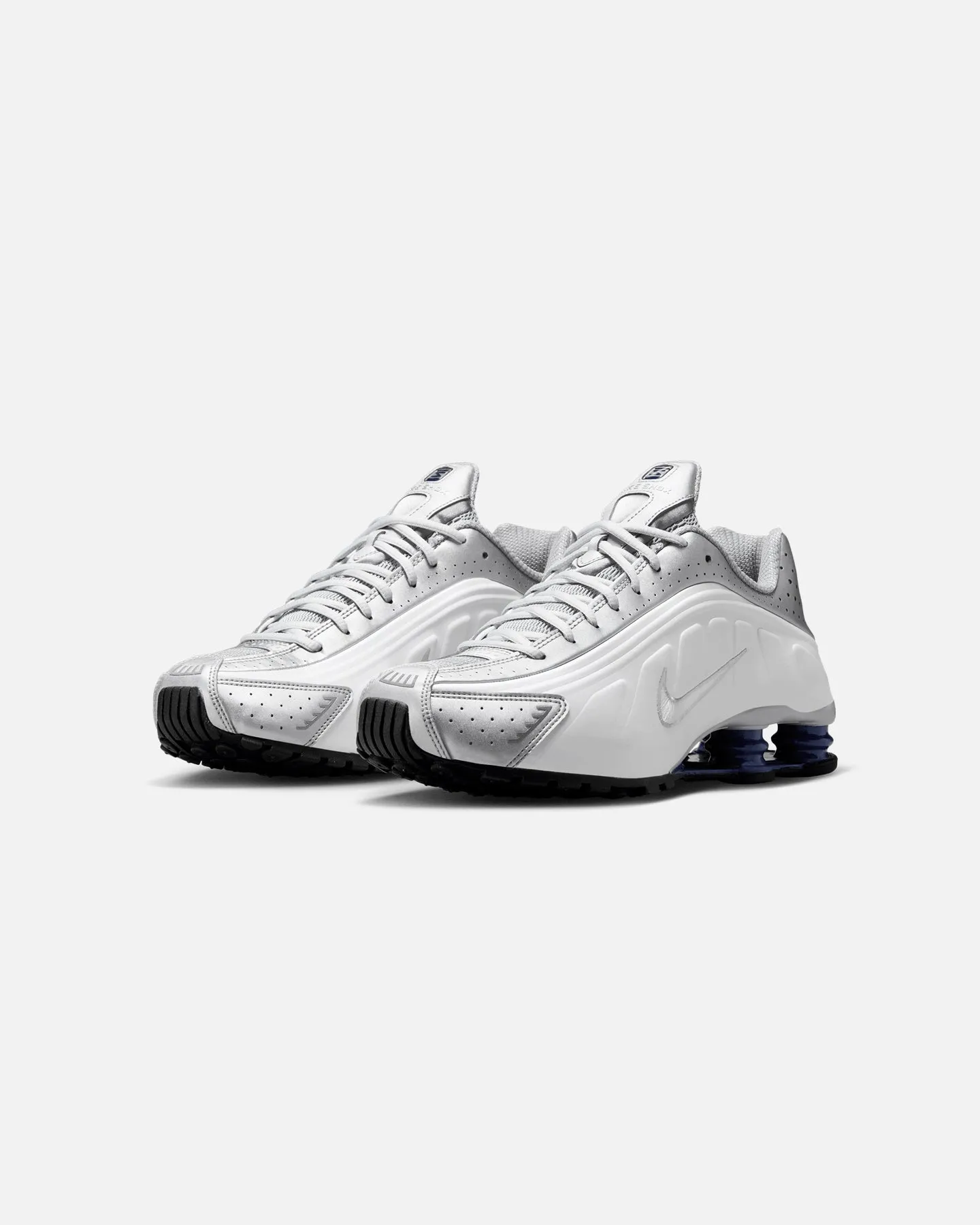 First Shoe Ever Made By Nike Nike Shox R4 White/White-Metallic