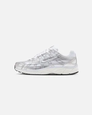 Cute Shoes From Nike Nike Women's P-6000 White/Silver