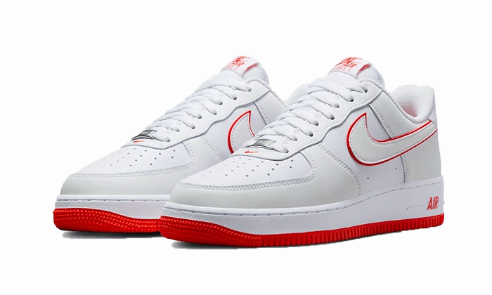 Nike Air Force 1 Low White Orange Nike Shoes On Clearance