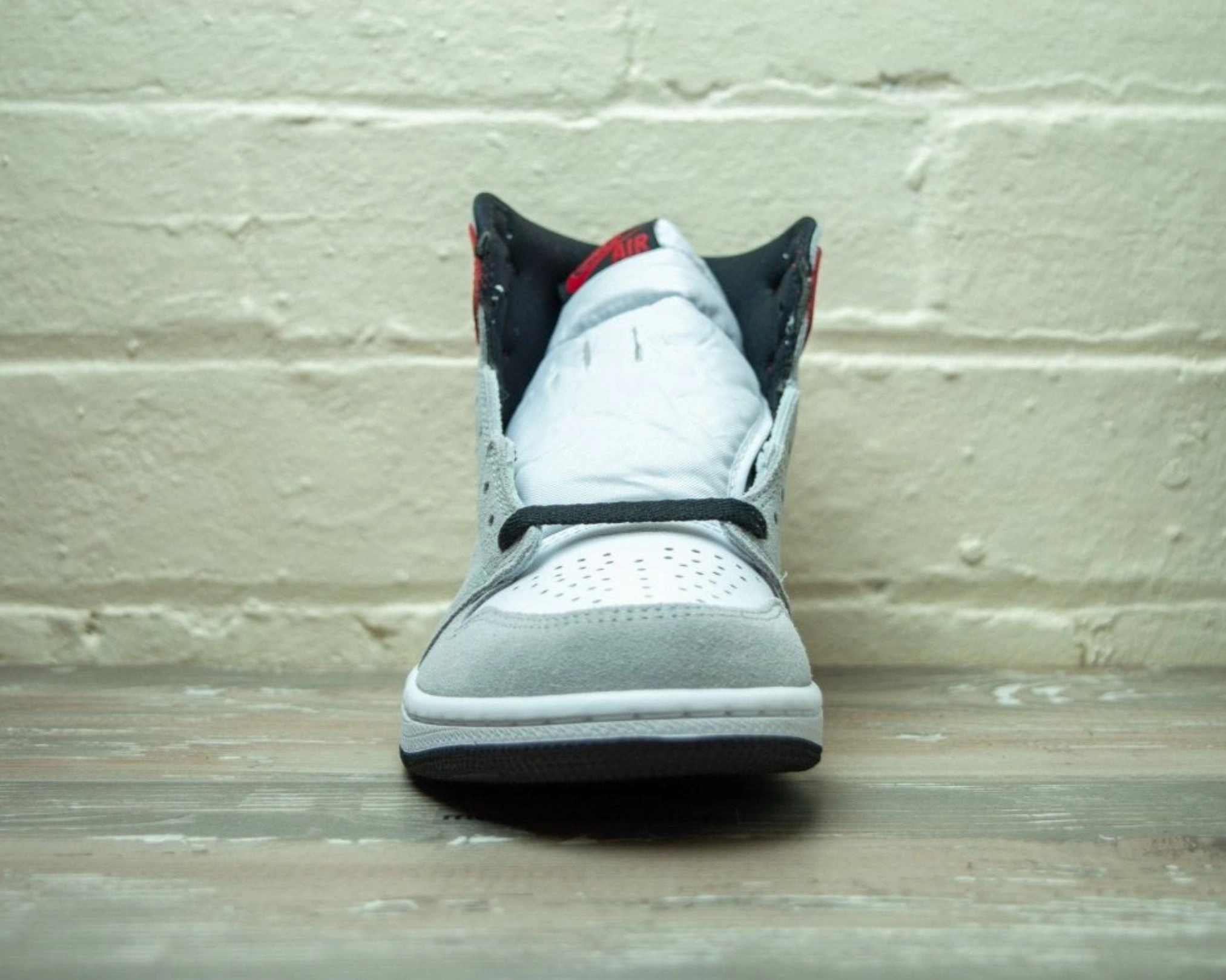 Nike Air Jordan 1 Retro High Light Smoke Grey 555088 126 Nike Shoes Flight