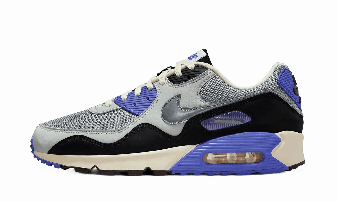 Wide Shoes For Nike Nike Air Max 90 SP Patta Waves Sapphire