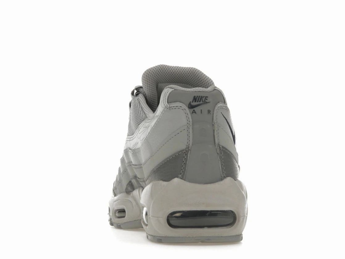 Nike Fluorescent Shoes Nike Air Max 95 Grey Midnight Navy