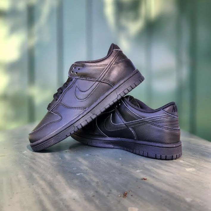 Nike Gary Payton Basketball Shoes Nike Dunk Low Black Black