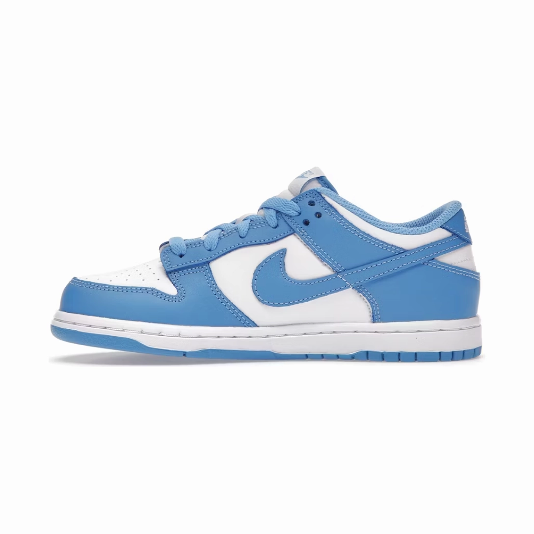Nike Dunk Low UNC (2021/2024) (PS) Popular Boys Basketball Shoes