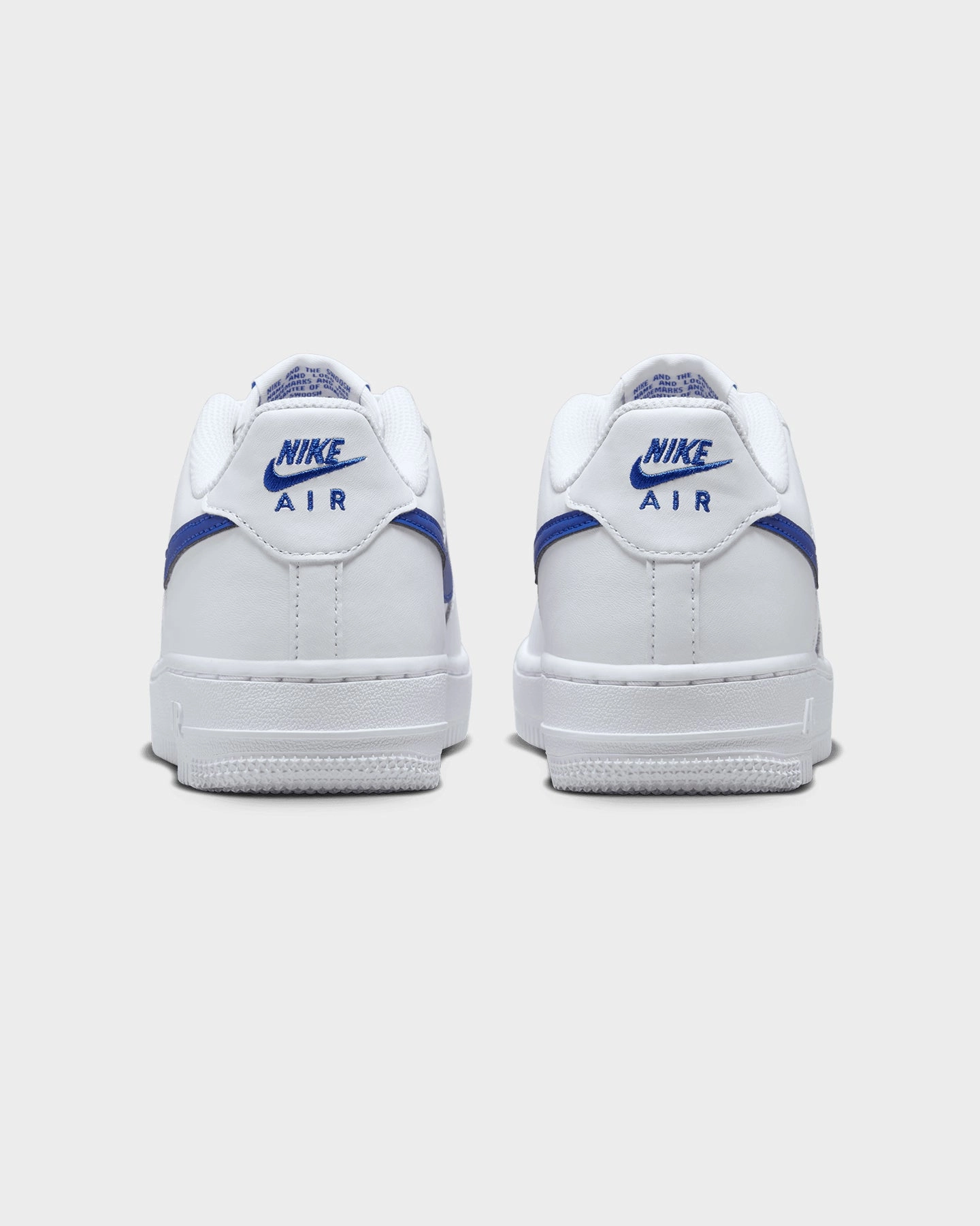 Good Basketball Shoes Nike Kids' Air Force 1 (GS) White/Hyper Royal