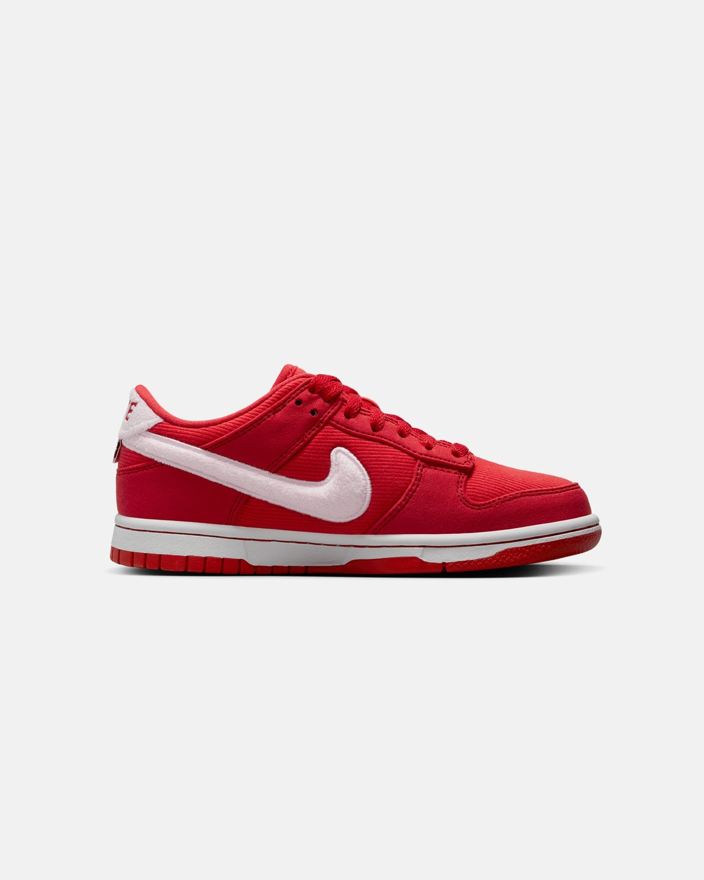 Nike Kids' Dunk Low "Valentine's Day" (GS) Fire Red 2k5 Huarache Basketball Shoes