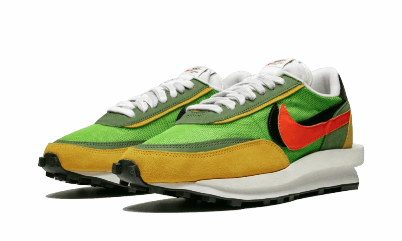 Nike Turf Baseball Shoes Nike LD Waffle Sacai Green Multi