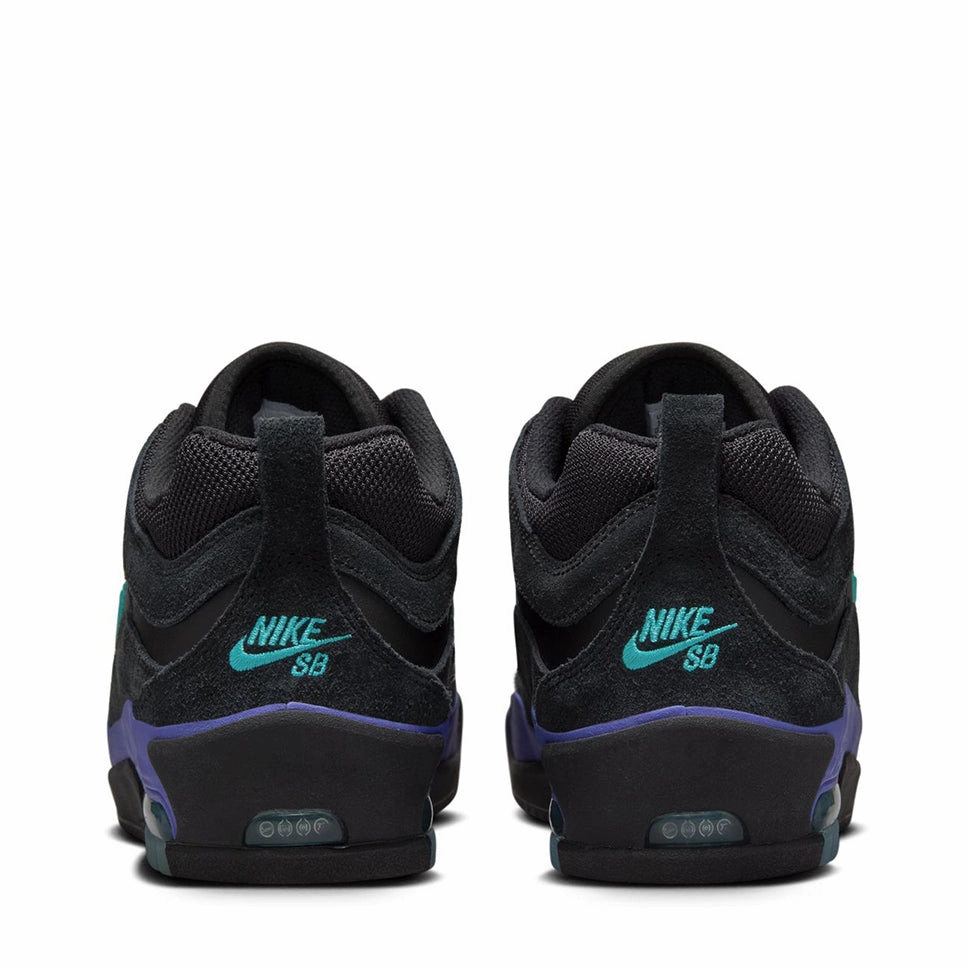 Skate Shoes Old Nike SB Air Max Ishod Black Dusty Cactus Shoes