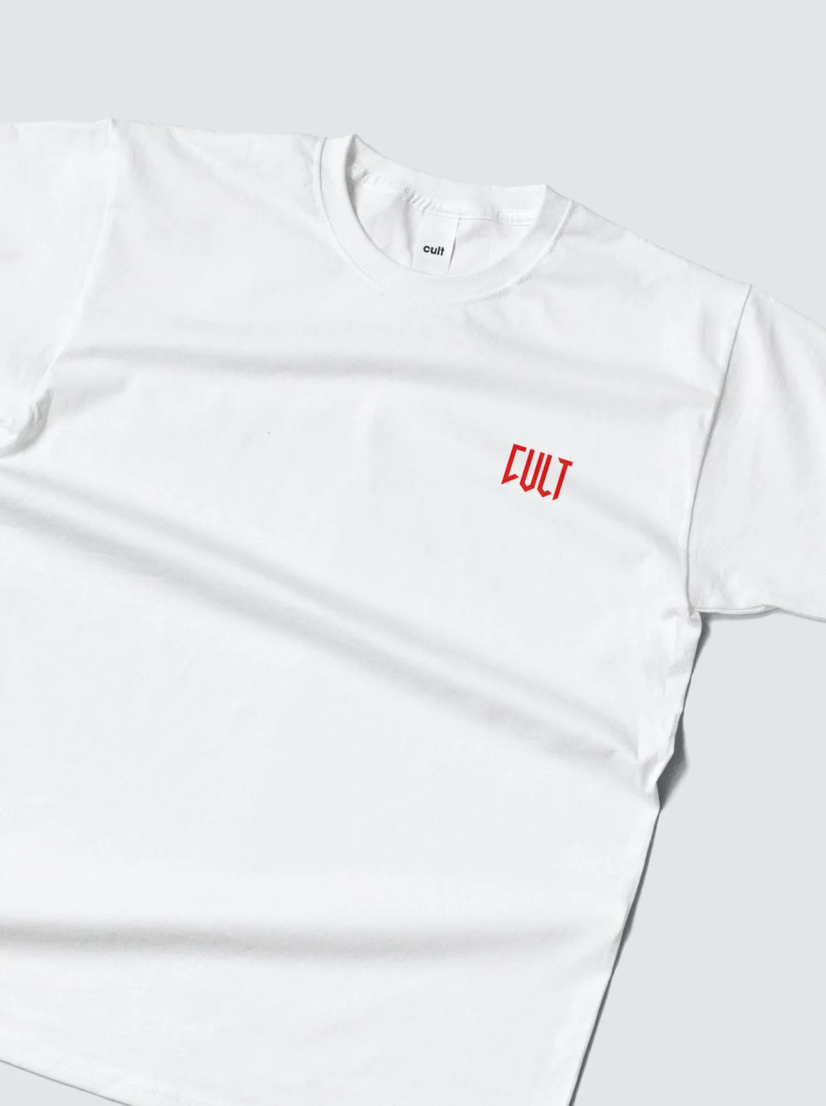 Superfly 4 Soccer Cleats CULT ACCELERATOR TEE - WHITE