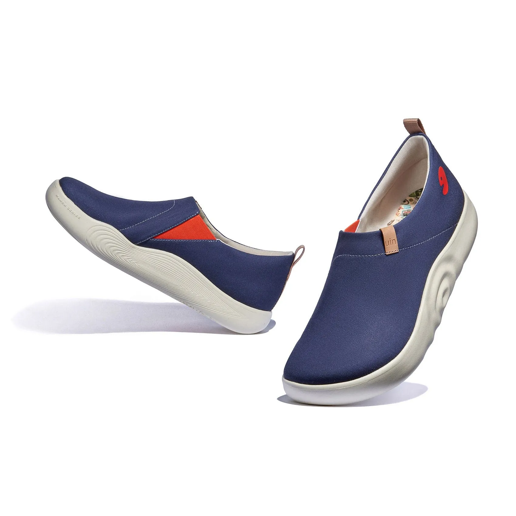 Casual Slip On Tennis Shoes Dark Ink Blue Toledo X Men