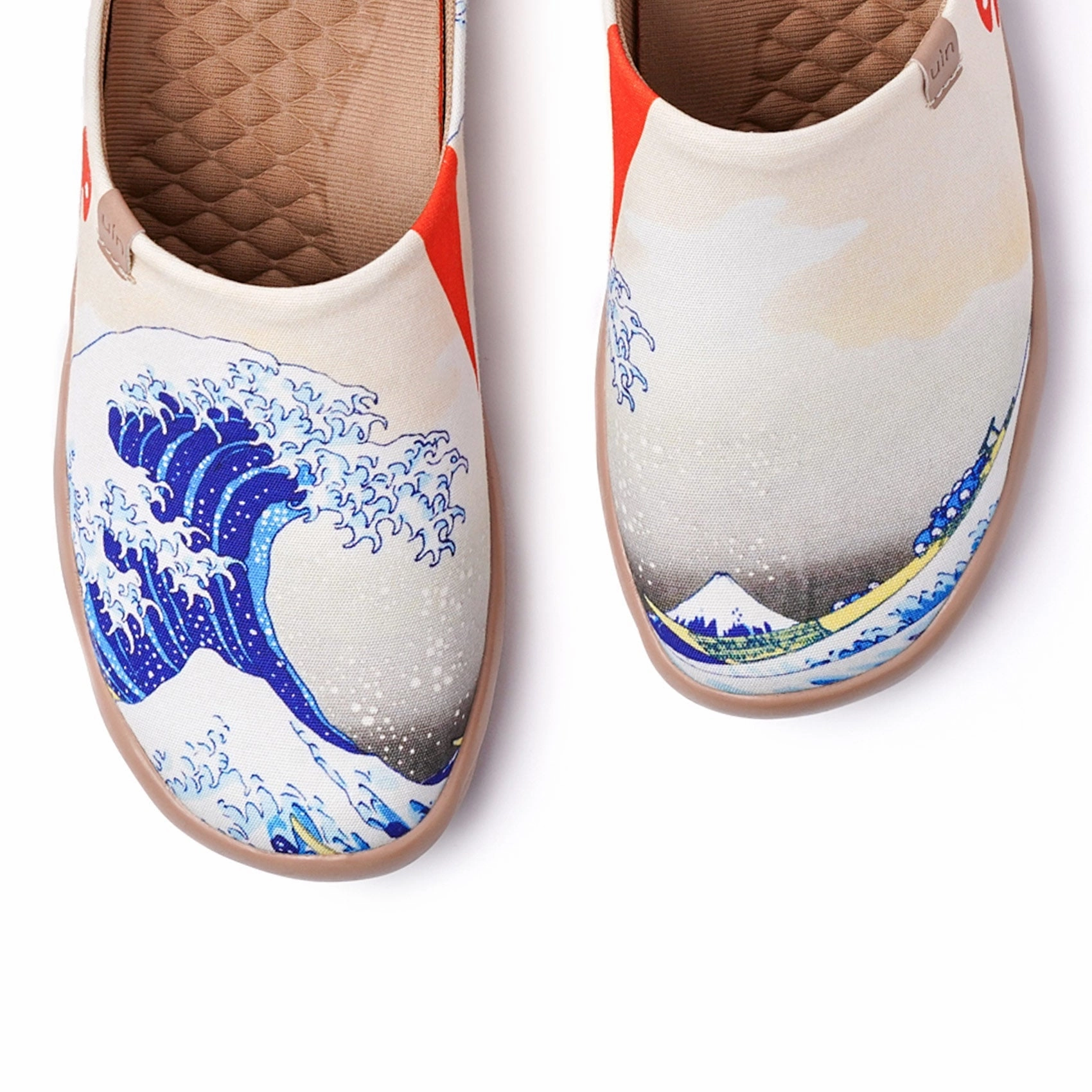Great Wave off Kanagawa Malaga Women Casual Shoes Types