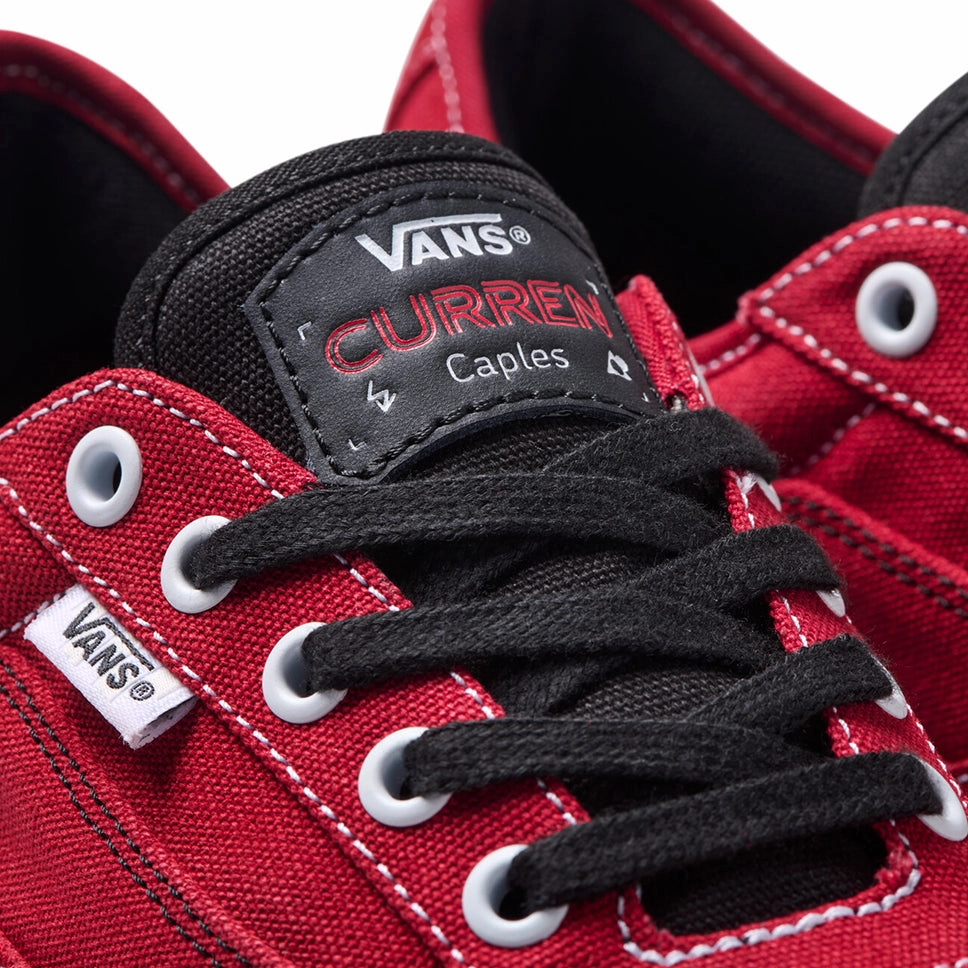 Vans Skate Curren Caples Red Shoes Skate Culture
