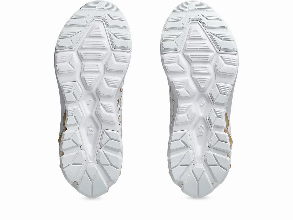 Asics Kid's Gel Quantum 90 Iv White/Gold Running Shoes Asics Fuji Lite 3 Trail Running Shoes