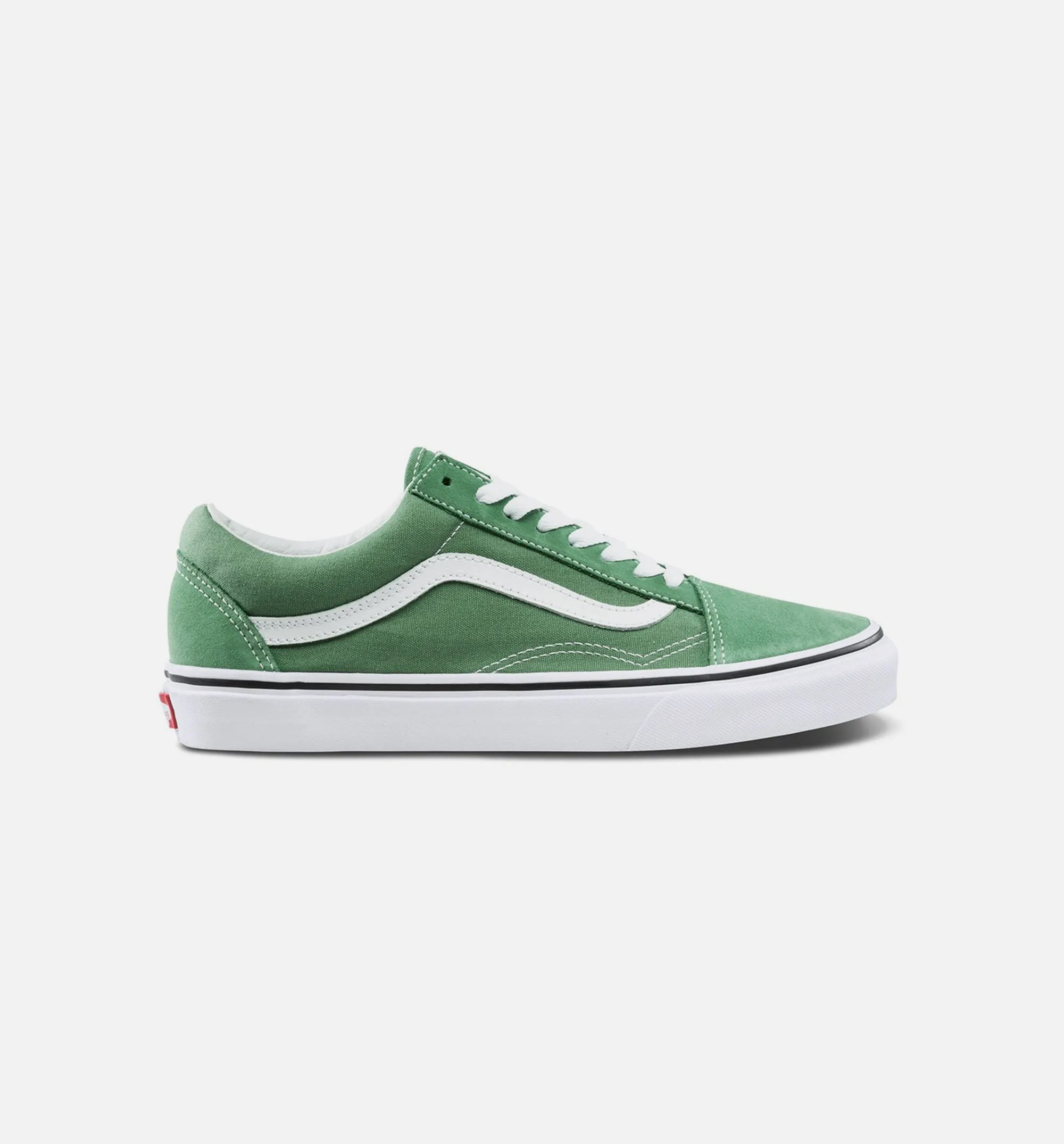 Best Cushioned Skate Shoes Old Skool Mens Shoe - Deep Grass Green/White