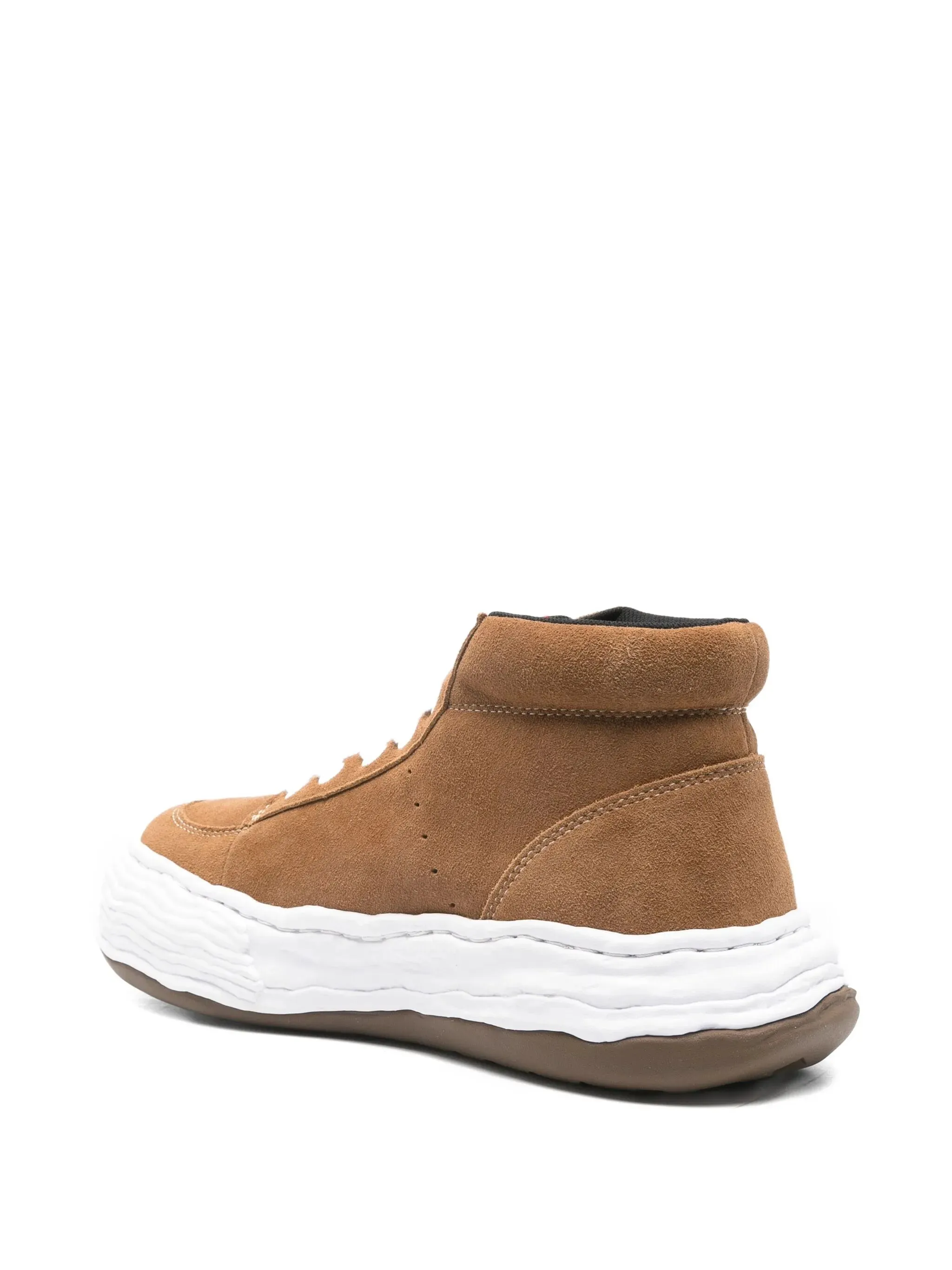 Charged Edge Training Shoes Oliver suede high-top sneakers